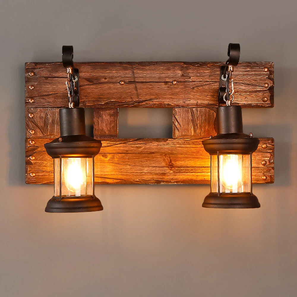 Rustic wall cheap light fixtures