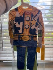 Cotton Toy Story Pajama Sets Size 3T Woody And Buzz Lightyear