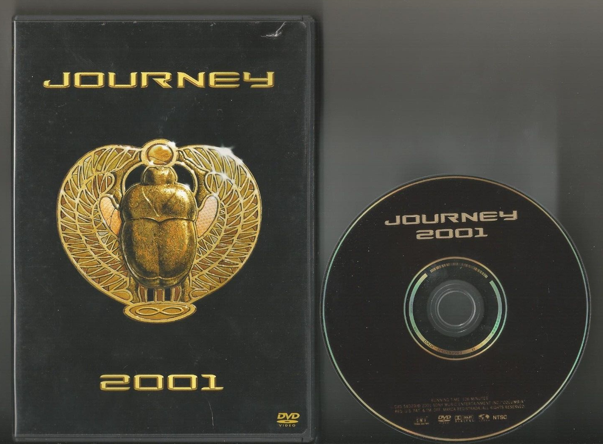 Journey 2001 DVD CMV 24 tracks 21 songs Don't Stop Believin
