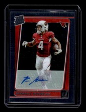 2021 Clearly Donruss Clearly Rated Rookie Auto Holo RR Logo #71 Rondale Moore