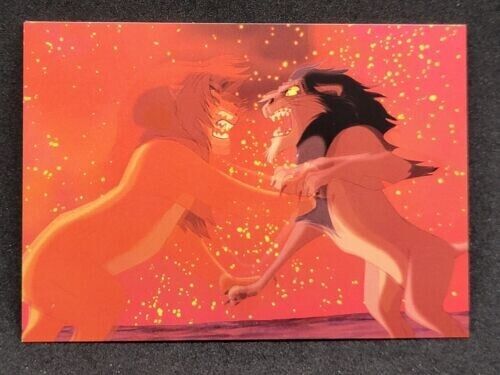 Skybox The Lion King Series II #154 "Deadly" Mufasa & Scar - Picture 1 of 1