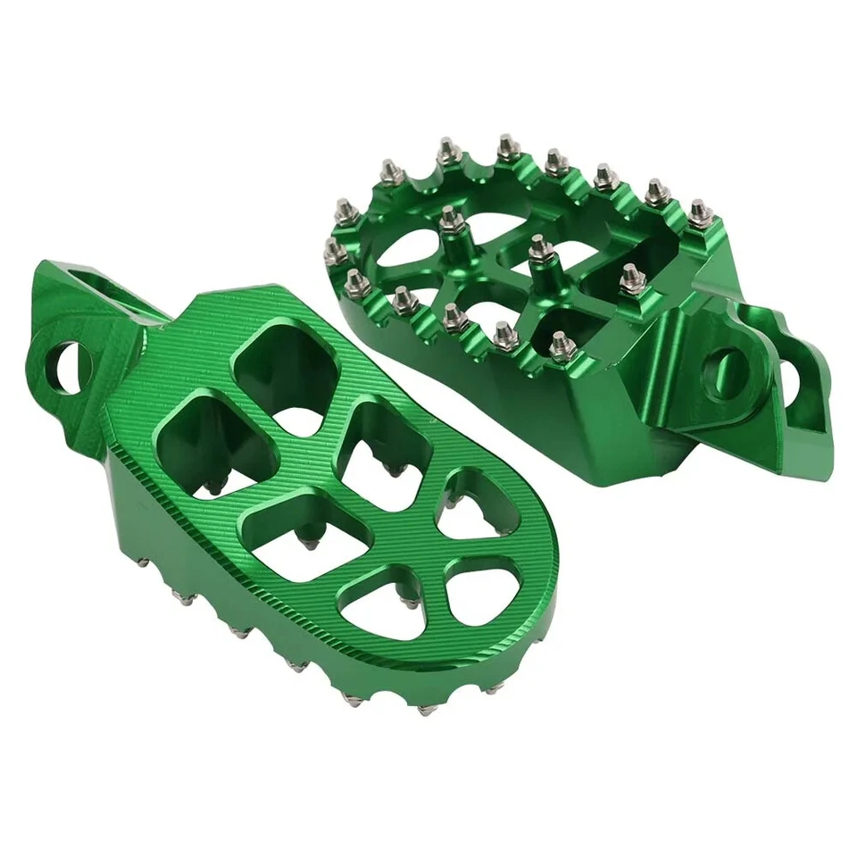 Green For Suzuki RM65 2003-2005 RM100 2003 Footrest Footpegs Rest Pedal — 第 2/4 张图片