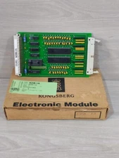 KONGSBERG KDB-1A BINARY INPUT CIRCUIT BOARD - NEW WITH FILTHY BOX
