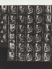 Contact Photo Sheet & Negatives John Schneider Danny Thomas Sugar Ray Robinson