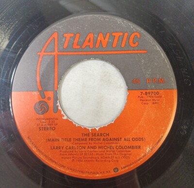 Phil Collins - Against All Odds/The Search - 45 RPM 7'' Record Atlantic 1984 USED