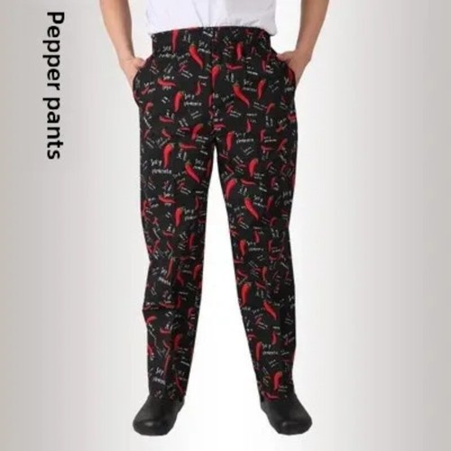 Kitchen Chef Work Trousers Hotel Restaurant Comfortable Fit Culinary Uniforms - Picture 31 of 35