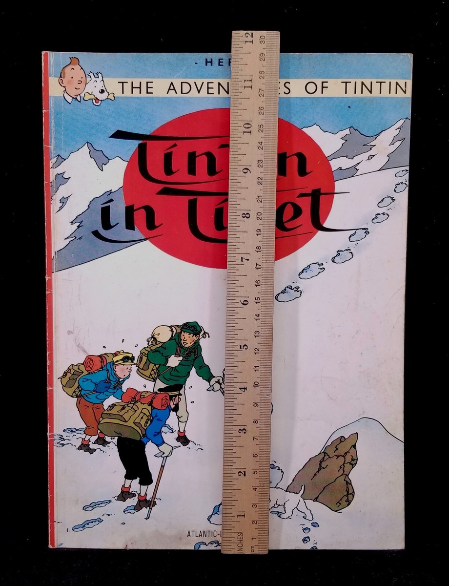Tintin In Tibet Adventures Of Tintin Herge Eighth American Edition