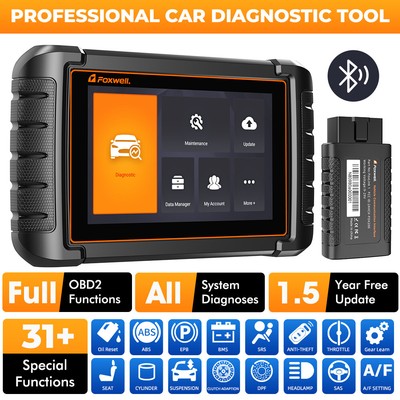 NT809BT OBD2 Diagnosegerät Bluetooth All System Scan EcuCodierung Bi-Directional