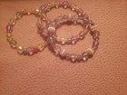 Beautiful Handmade Colored Beaded Stretch Bracelet 3 Pack — photo 3