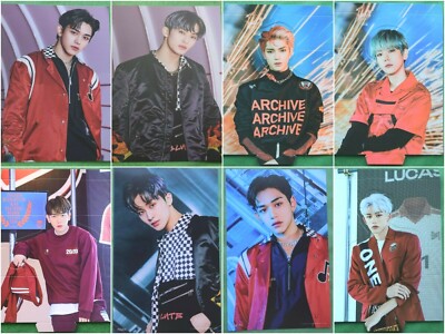 SUPERM Super One Album & 100 V Member Photocard Postcard Standee Photo Official