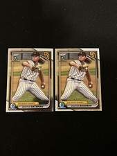 (2) 2024 Bowman Draft Boston Bateman 1st Bowman Chrome BDC-34 Padres Lot