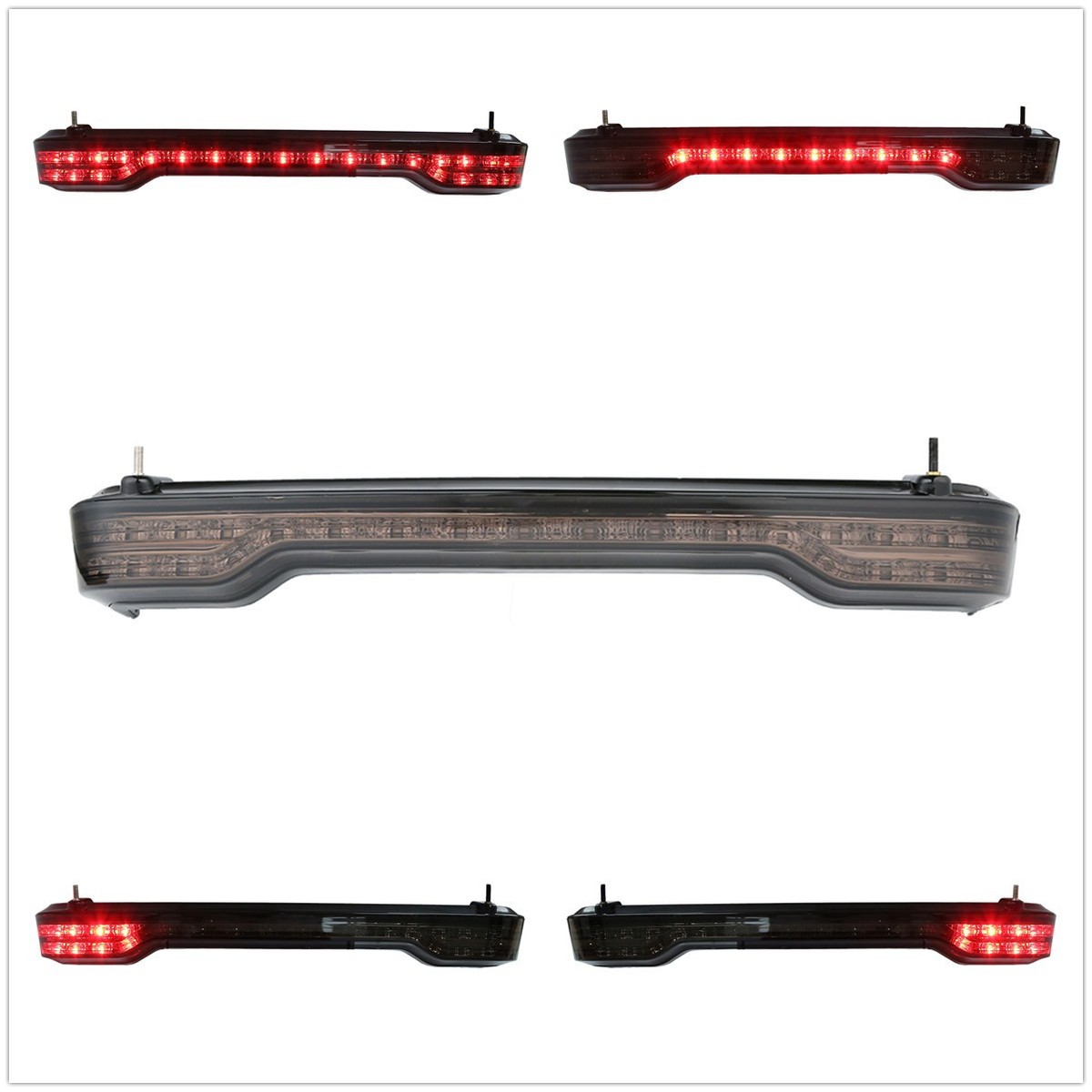 ユウ King Brake Tail Light Fit For Harley Electra Glide Ultra