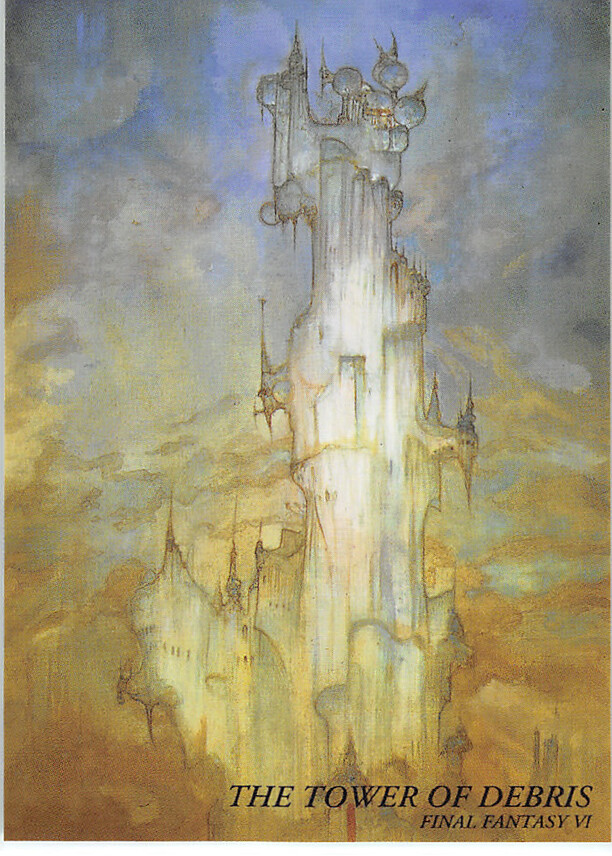 Final Fantasy Art Museum Trading Card #327 Kefka's Tower