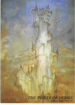 ファイナルファンタジー ART MUSEUM 71枚 Final Fantasy Art Museum Trading Card #327 Kefka's Tower