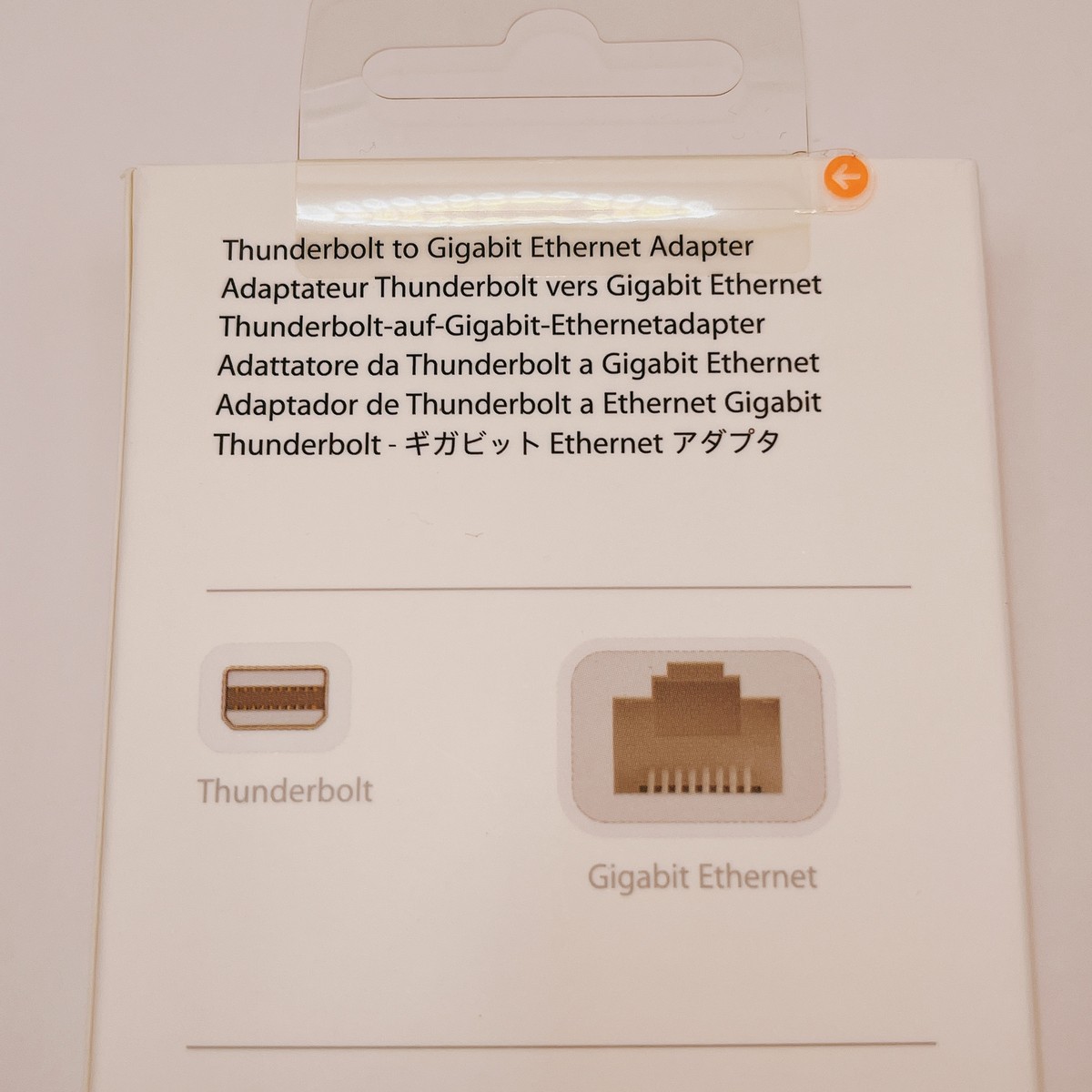 Apple Official MD463ZM/A Thunderbolt to Gigabit Ethernet Adapter