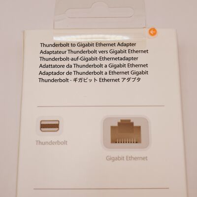 Apple Official MD463ZM/A Thunderbolt to Gigabit Ethernet Adapter