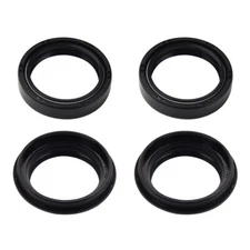 Front Fork Damper Shock Absorber Dust Oil Seals Set For Honda Kawasaki Suzuki