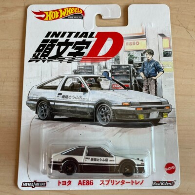 Hot Wheels AE86 Initial D 限定 Hot Wheels Initial D METAL AE86 Toyota Sprinter Trueno Collection