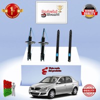 Set 4 StoßDäMpfer Vorderseite + Heck Dacia Logan 1.5 DCI 63KW 86CV Von 2008->