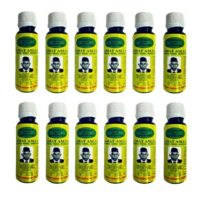 12 x 30ml 100% Pure Herbs Oil Herbs Organic with Gamat Oil