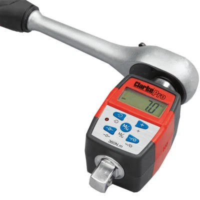Clarke PRO238 ½ inch Drive Digital Torque Adaptor 30 – 360Nm BS EN ISO6789 stan