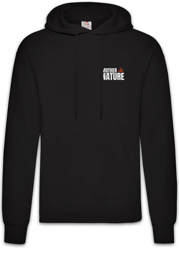 Mother Nature I Hoodie Pullover Bonfire Campfire Environment Camping