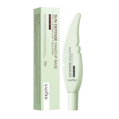 Sadoer Sun Defence Makeup Base Green Tone Primer LSF30+ PA+++ Sonnencreme