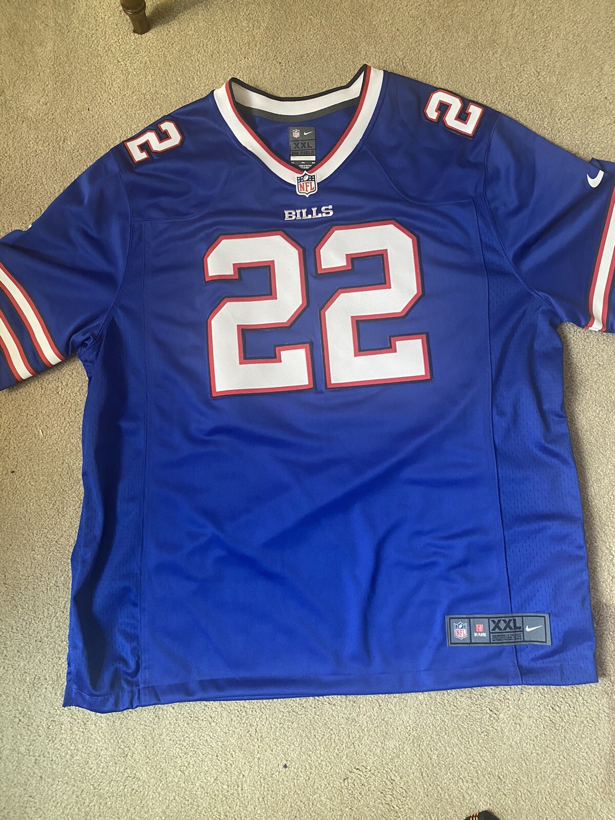 T.J. Yeldon Buffalo Bills Jersey