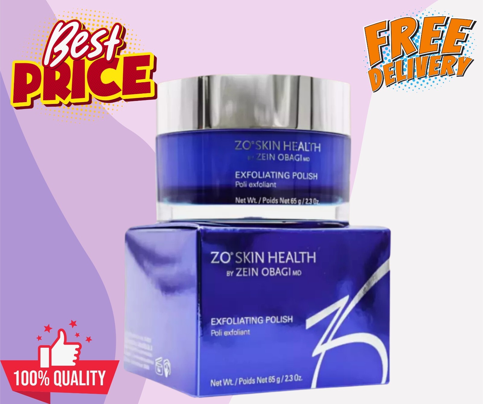 Zo Skin Health Exfoliating Polish 65g / 2.3oz new in Box Sealed