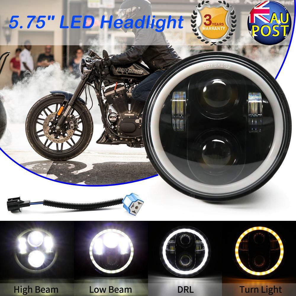 5-3/4 Round LED Headlight Fit for Harley Iron 883 XL883N