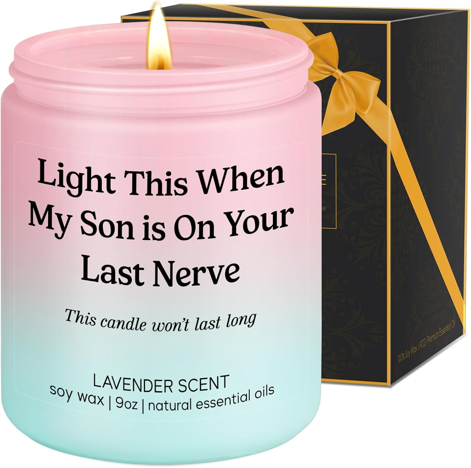 Funny Gift Candles for Daughter-in-Law – Wedding Birthday Valentines Day Present-image