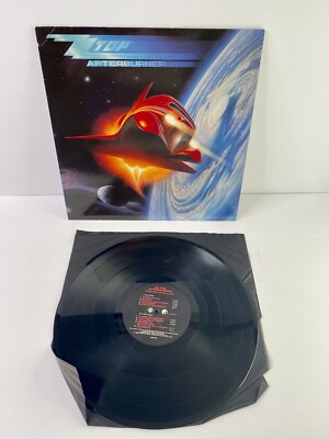 ZZ Top Afterburner Warner Bros. Records 25342-1E 33 RPM vinyl