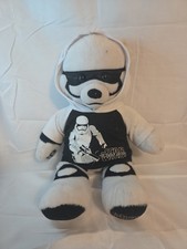 BUILD A BEAR Plush Toy STAR WARS The Force Awakens Storm Trooper Bear Doll 18"