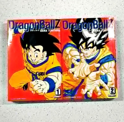 DragonBall Z 3 in 1 Volumes 1 and 2 Very GOOD CONDITION - FREE Shipping Included