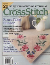 Just CrossStitch April 2019 20 Projects Spring Stitching Spectacular Magazine