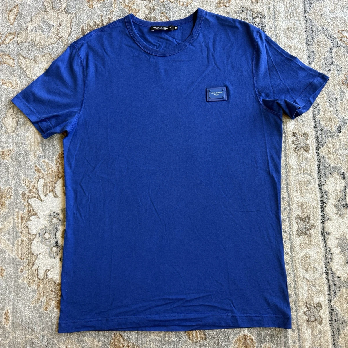 Dolce&Gabbana Blue T-Shirts for Men for sale | eBay