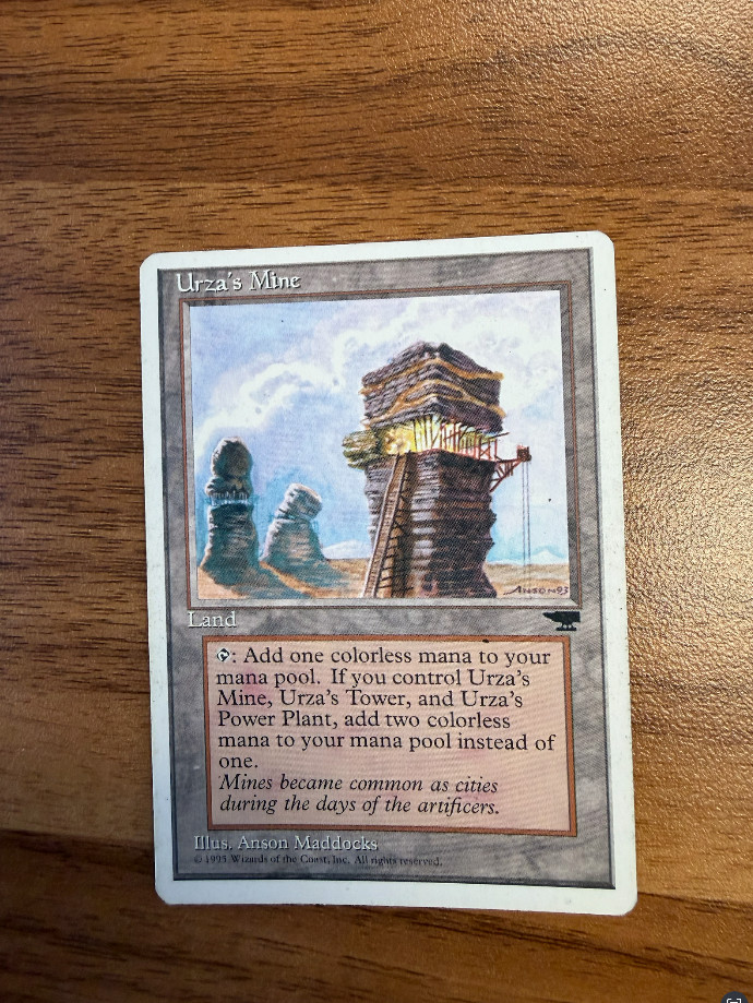 Urza's Mine (Tower) Chronicles Regular; 1995 magic the gathering