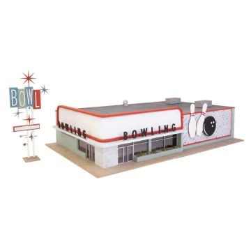 Walthers Cornerstone 933-4118 Vintage Bowlingbahn Bausatz Spur HO