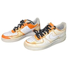 Size 8.5 Nike Air Force 1 '07 Triple White Mens Low Top CW2288-111 READ 