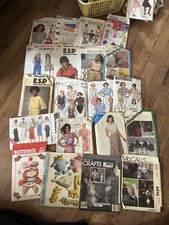 Lot Of 157 Mixed Brands Sewing Patterns :Dress Nightgown Uncut factory folded