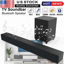 TV Sound Bar with Subwoofer Home Theater Surround Sound System Bluetooth Speaker