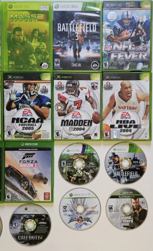 Xbox Lot of 25 Games (Xbox 360, Xbox One, Xbox, & Wii) - Image 3 of 4