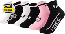 Boys' Lifestyle Ankle Socks, 6-Pack, Soft Stretchy, Comfortable