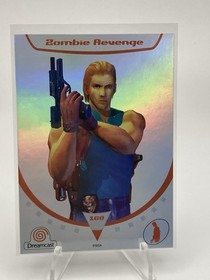 Zombie Revenge Sega Dreamcast Trading Card #168 Foil Limited Run Games 2025