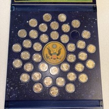 World Reserve Monetary Exchange Presidential Dollars Album.  