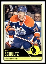 2012-13 O-Pee-Chee #490 Nick Schultz Edmonton Oilers Hockey Card
