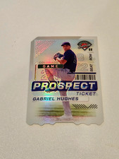 2024 Panini Prospect Edition Gabriel Hughes #177 Die-Cut Silver Holo #14/24 SSP