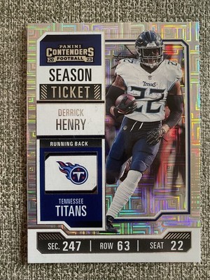 2023 Panini Contenders #96 Derrick Henry Mojo Tennessee Titans NFL Football