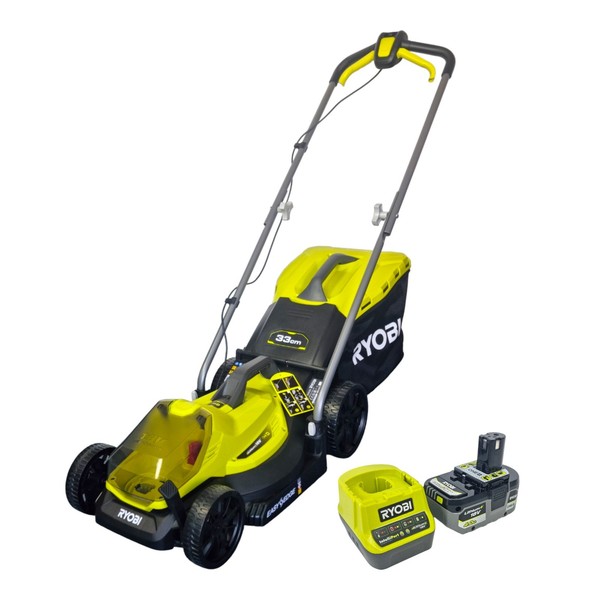 Ryobi RLM18X33B40 Akku RasenmäHer 18 V 33 Cm ( 5133004306 ) + LadegeräT-image