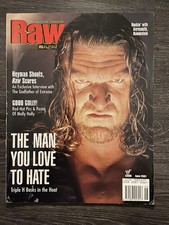 WWF WWE Raw Magazine June 2001 - HHH - Paul Heyman - Molly Holly Poster